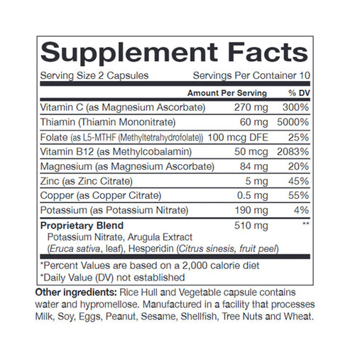 Approved Medical Solutions Nitric Oxide Supplements - 60ct